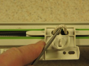Curtain Rod Center Adjustment - Pull Out the Loop - Click to Enlarge