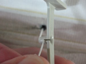 Damaged Cord Guide Side View